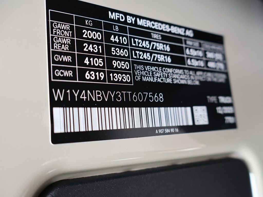 New 2026 Mercedes-Benz Sprinter 144 Cargo image 48