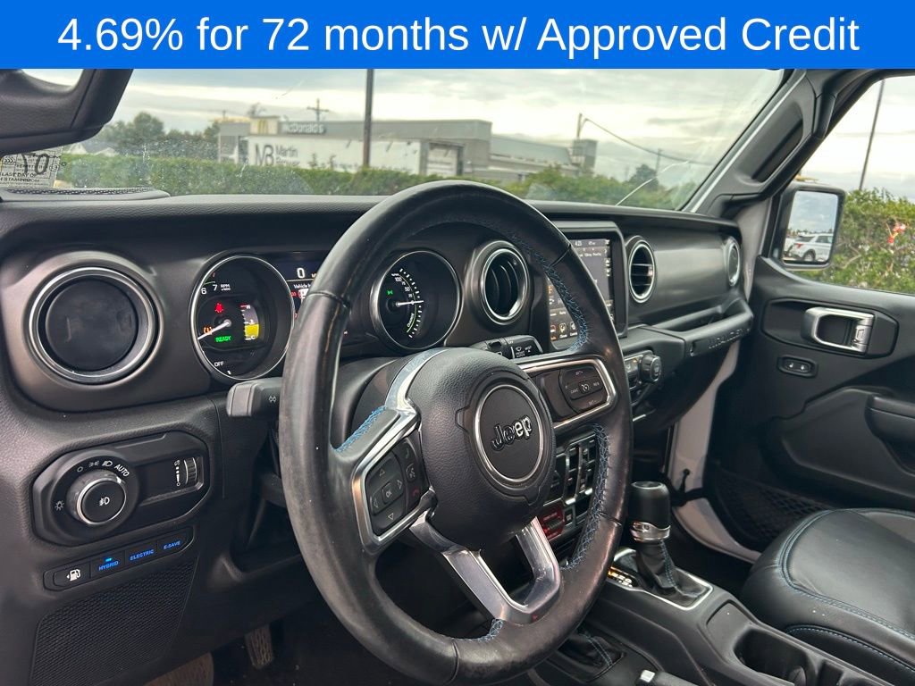 Used 2023 Jeep Wrangler Unlimited Rubicon 4xe w/ Cold Weather Group image 11