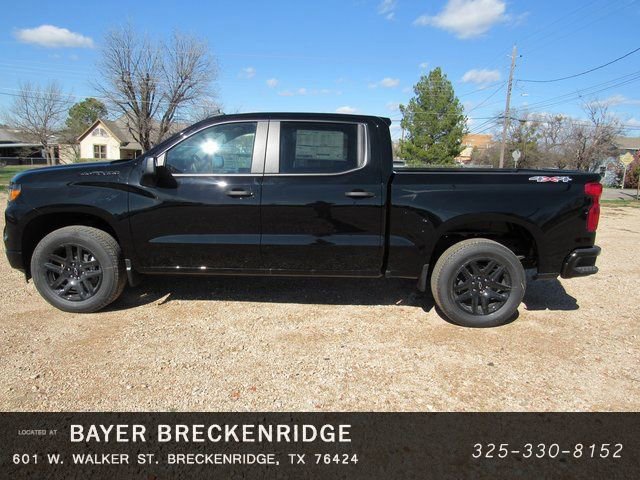 Used 2024 Chevrolet Silverado 1500 Custom w/ LPO, Dark Essentials Package AWD/4WD image 6