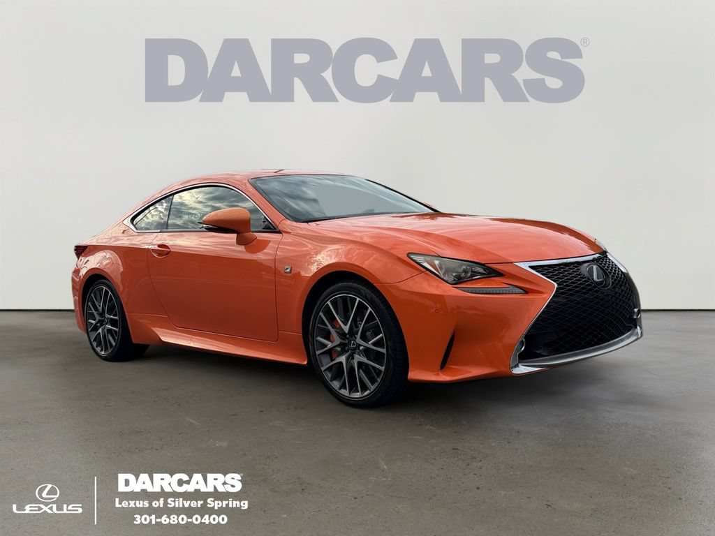 Used 2015 Lexus RC 350 w/ F Sport w/Summer Tires RWD image 1