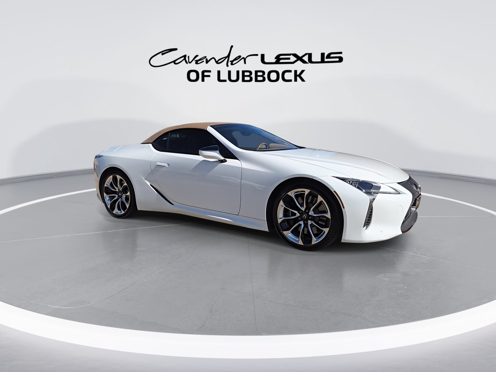 Certified 2022 Lexus LC 500 Convertible w/ Touring Package RWD image 2