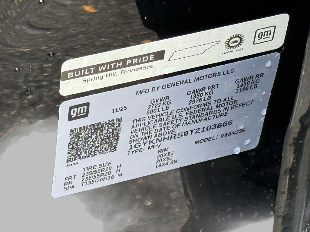Certified 2026 Cadillac XT5 Sportv w/ LPO, Floor Liner Package AWD/4WD image 35