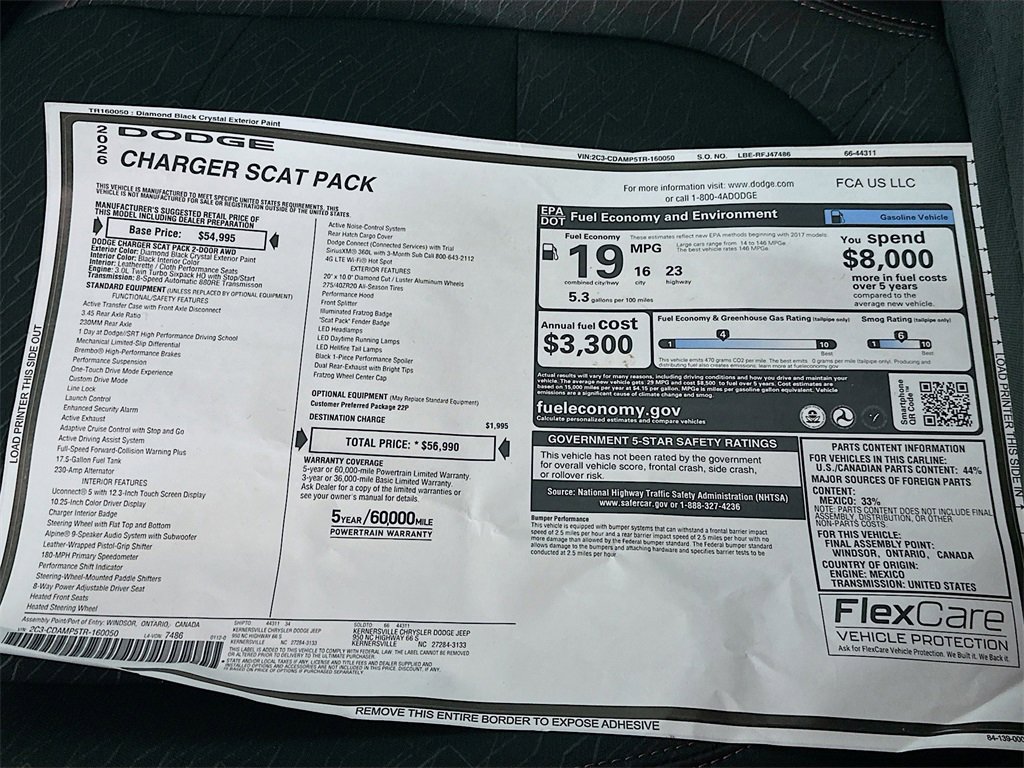 New 2026 Dodge Charger Scat Pack image 21