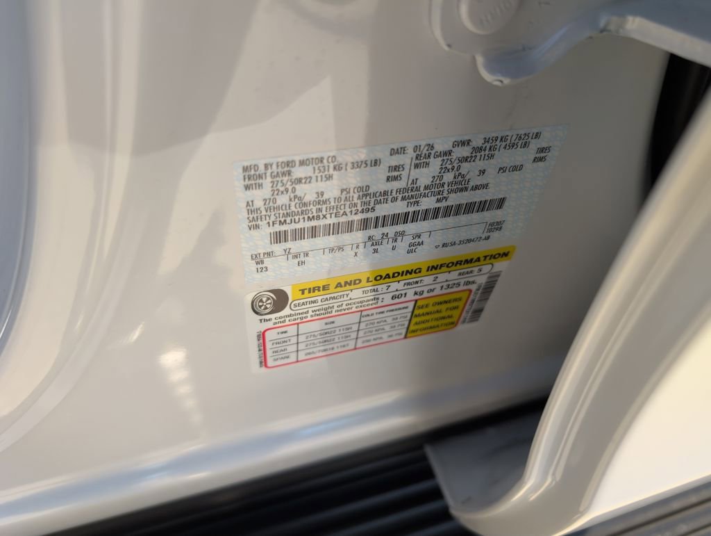 New 2026 Ford Expedition Platinum w/ Stealth Appearance Package image 38