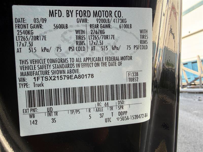Used 2009 Ford F250 4x4 SuperCab Super Duty image 52