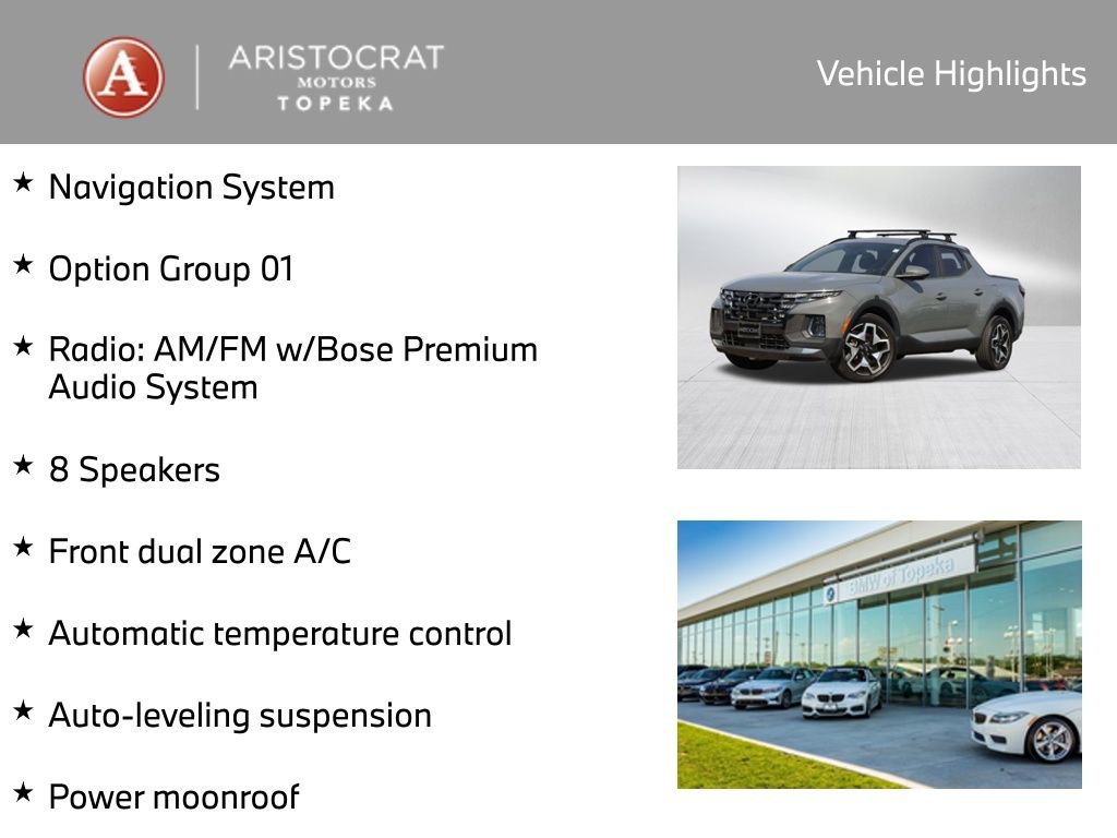 Used 2022 Hyundai Santa Cruz Limited image 2