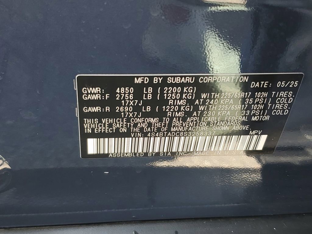 Used 2025 Subaru Outback Premium AWD/4WD image 31