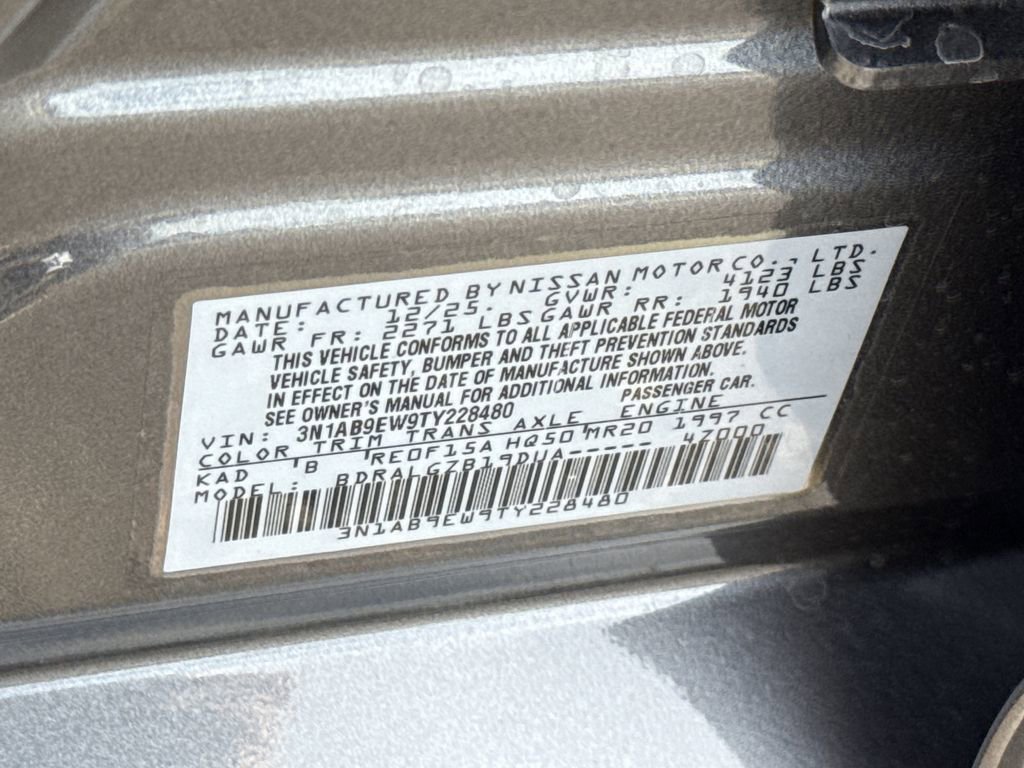 New 2026 Nissan Sentra SL w/ Floor Mat Package image 37