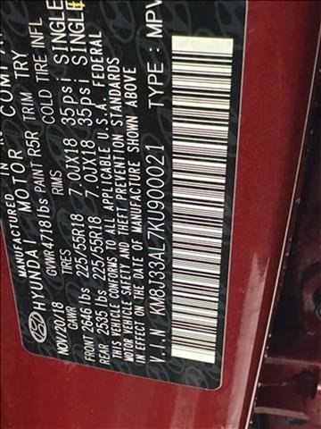 Used 2019 Hyundai Tucson Limited w/ Cargo Package FWD image 26