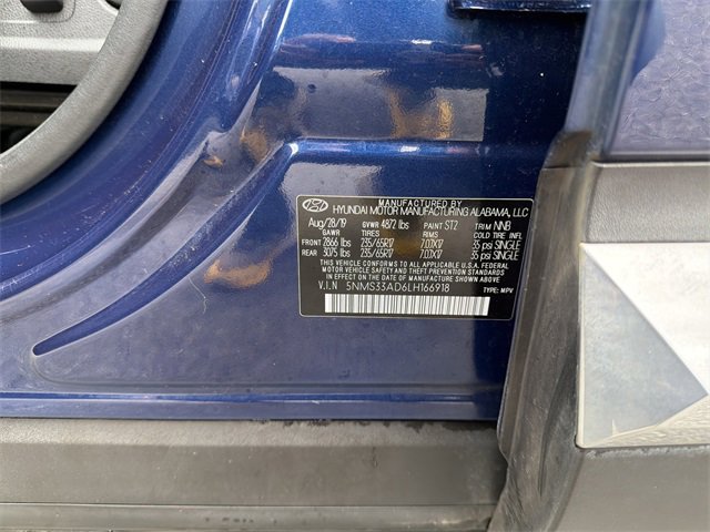 Certified 2020 Hyundai Santa Fe SEL image 31