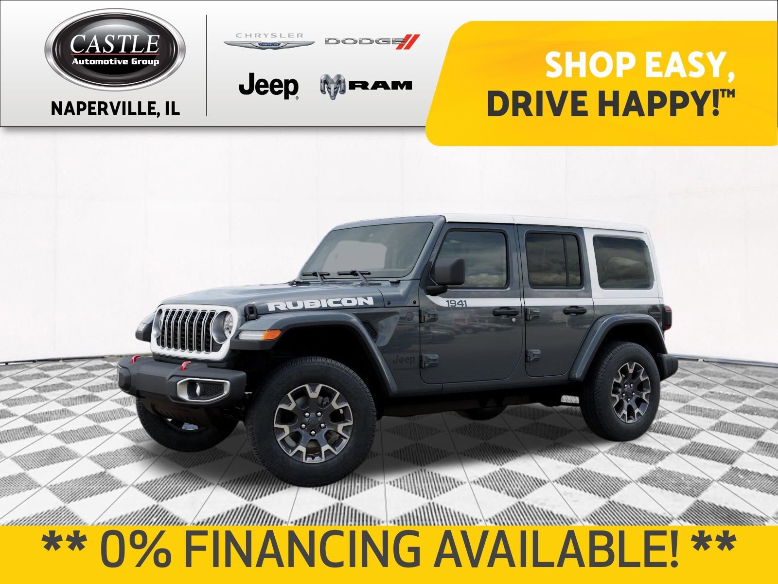 New 2026 Jeep Wrangler Sahara w/ Whitecap Package image 1