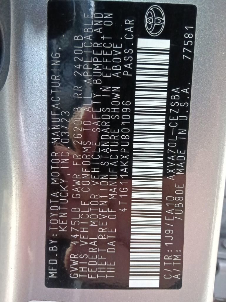 Used 2023 Toyota Camry SE FWD image 33