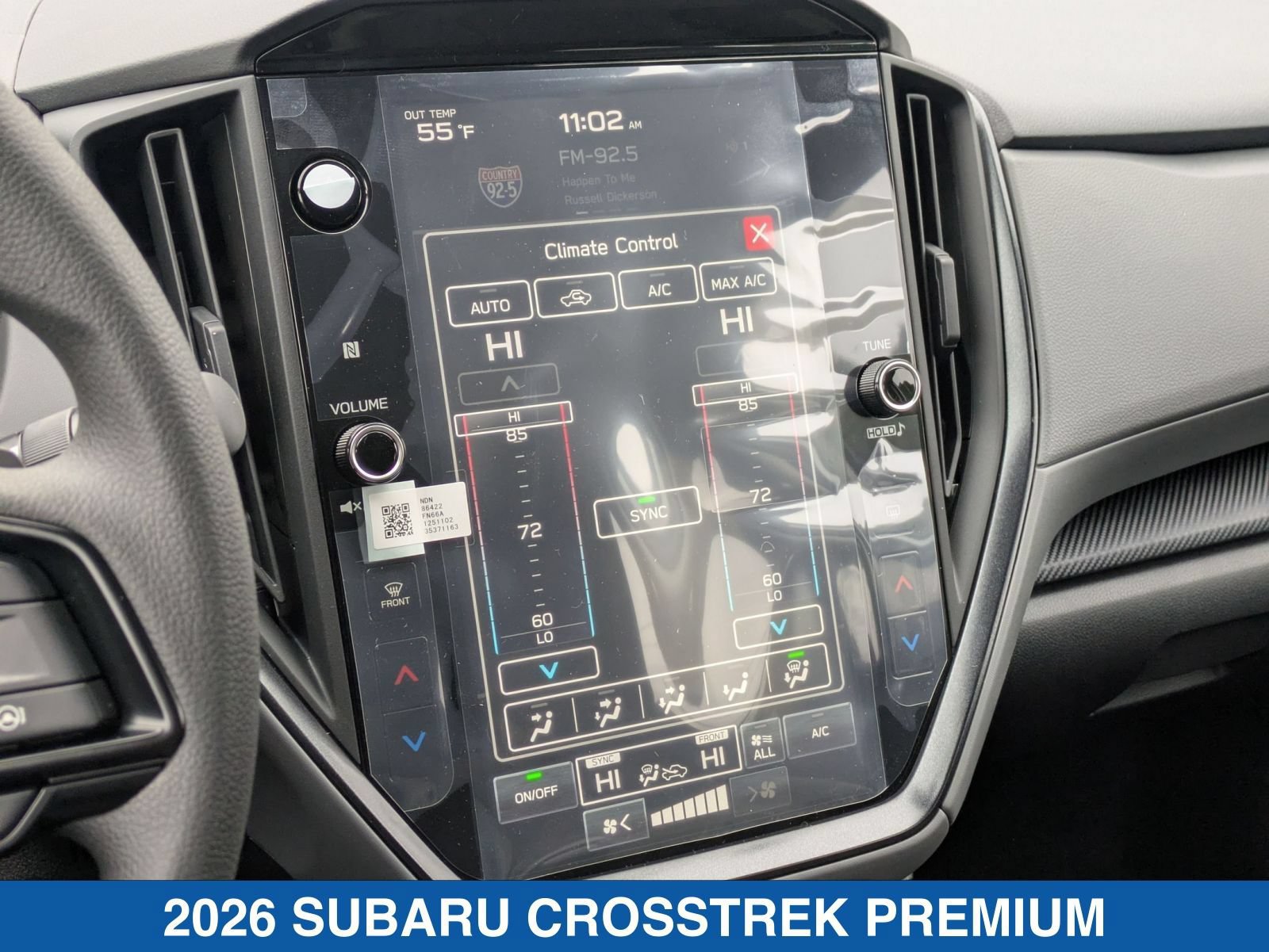 Certified 2026 Subaru Crosstrek 2.5i Premium AWD/4WD image 25