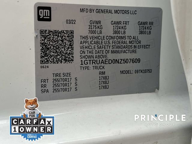 Used 2022 GMC Sierra 1500 Pro w/ Pro Value Package image 32