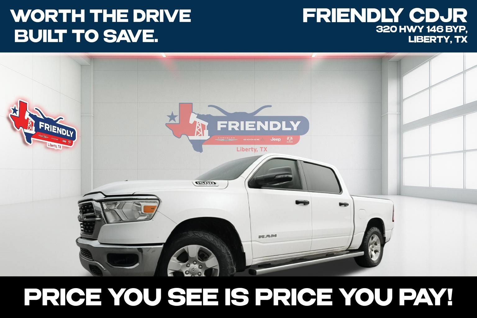 Used 2023 RAM 1500 Lone Star AWD/4WD image 1