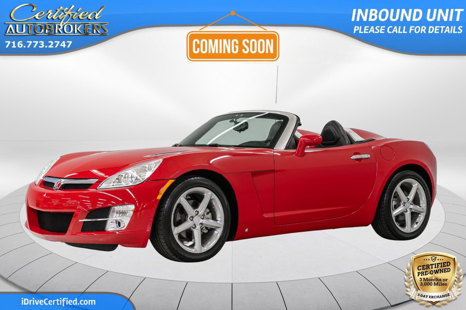 Used 2007 Saturn Sky w/ Premium Trim Pkg