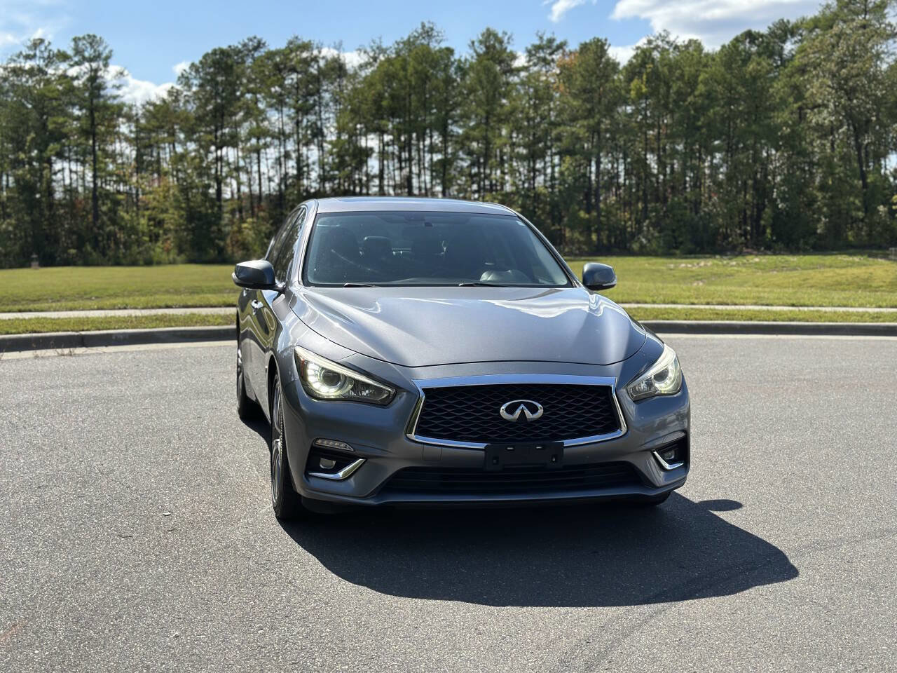 Used 2018 INFINITI Q50 Luxe w/ Essential Package (3.0T Luxe)