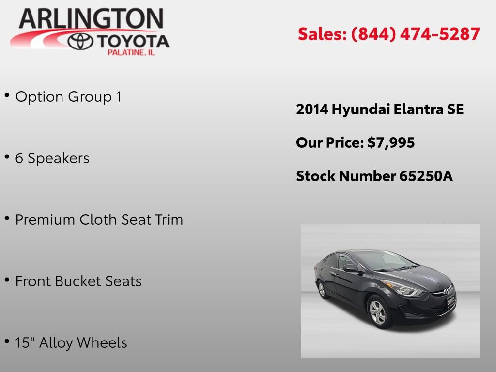 Used 2014 Hyundai Elantra SE FWD video 2