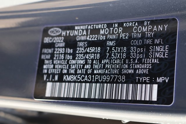 Used 2023 Hyundai Kona Limited w/ Cargo Package AWD/4WD image 16