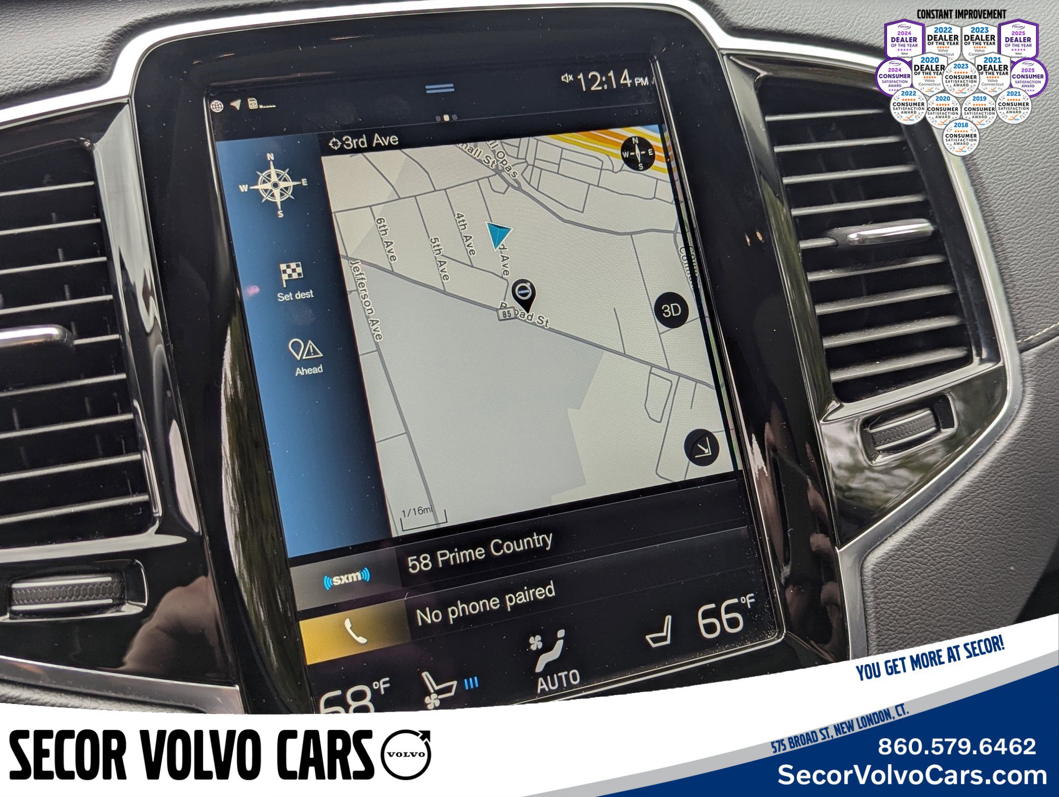 Certified 2022 Volvo XC90 T6 Inscription w/ Climate Package image 17