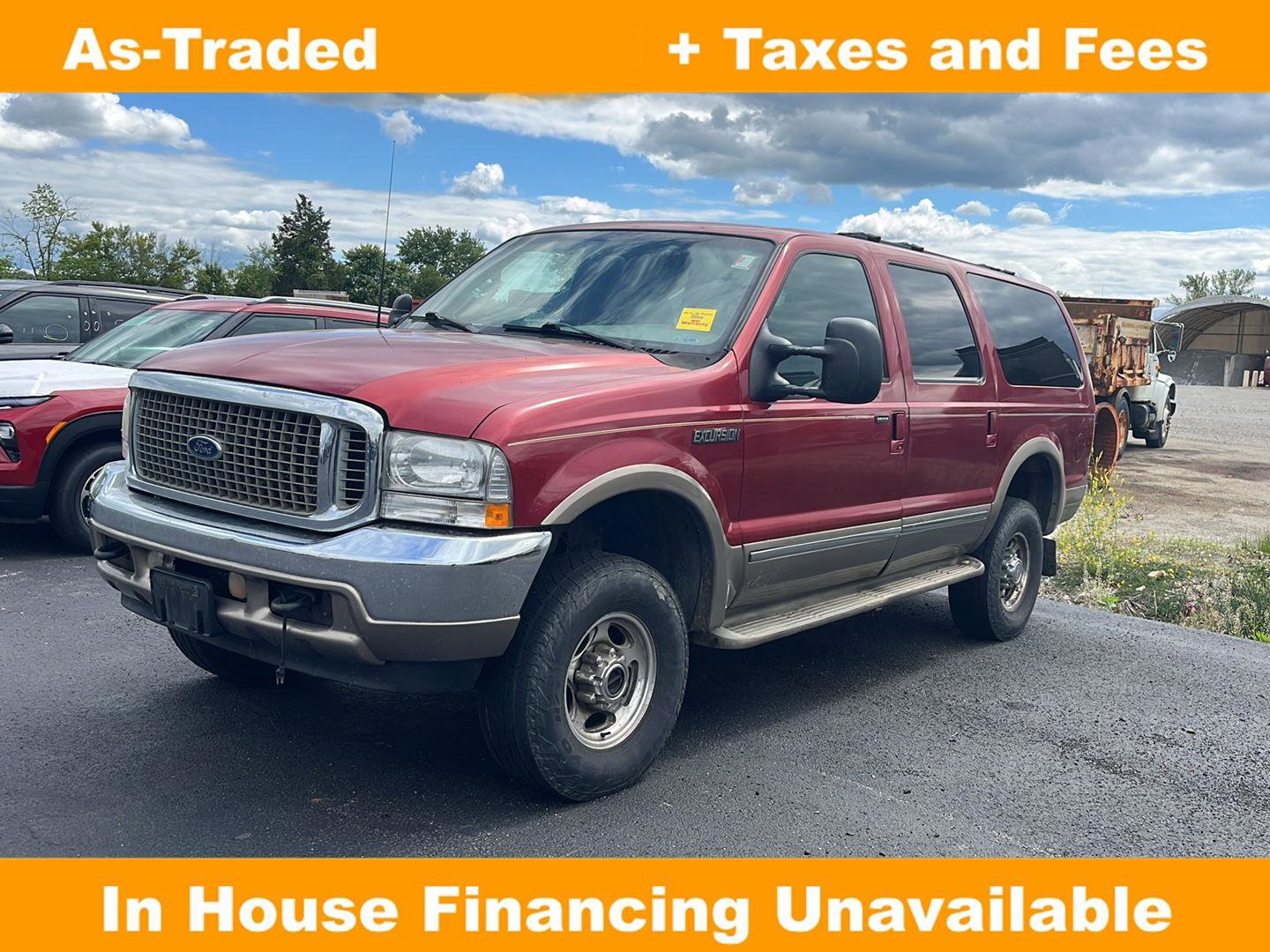 Used 2002 Ford Excursion Limited