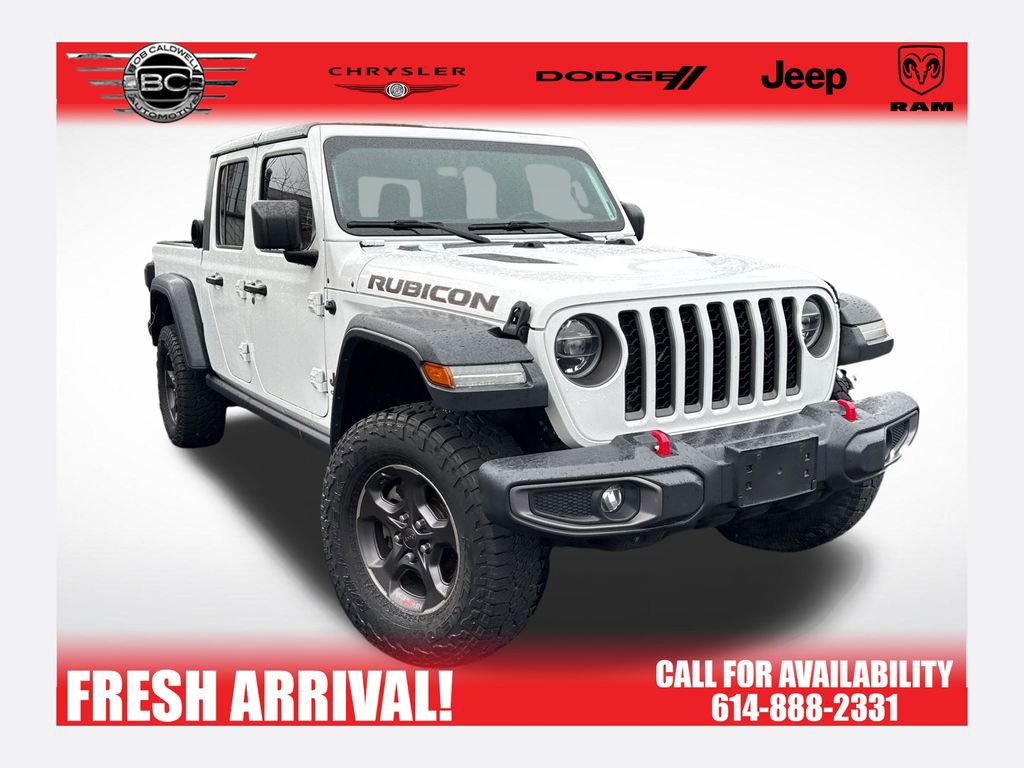Used 2020 Jeep Gladiator Rubicon w/ Uconnect 4C Nav & Sound Group AWD/4WD image 1