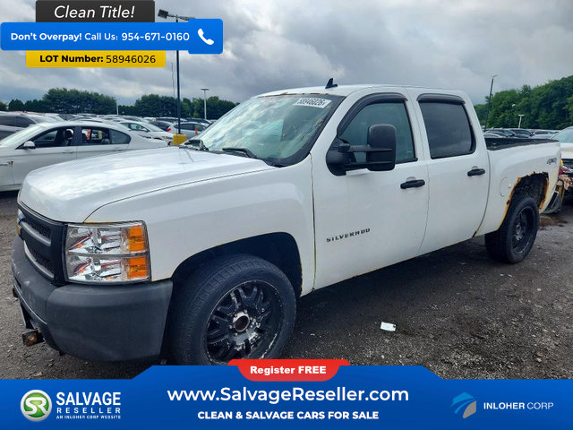 Used 2013 Chevrolet Silverado 1500 W/T AWD/4WD image 1