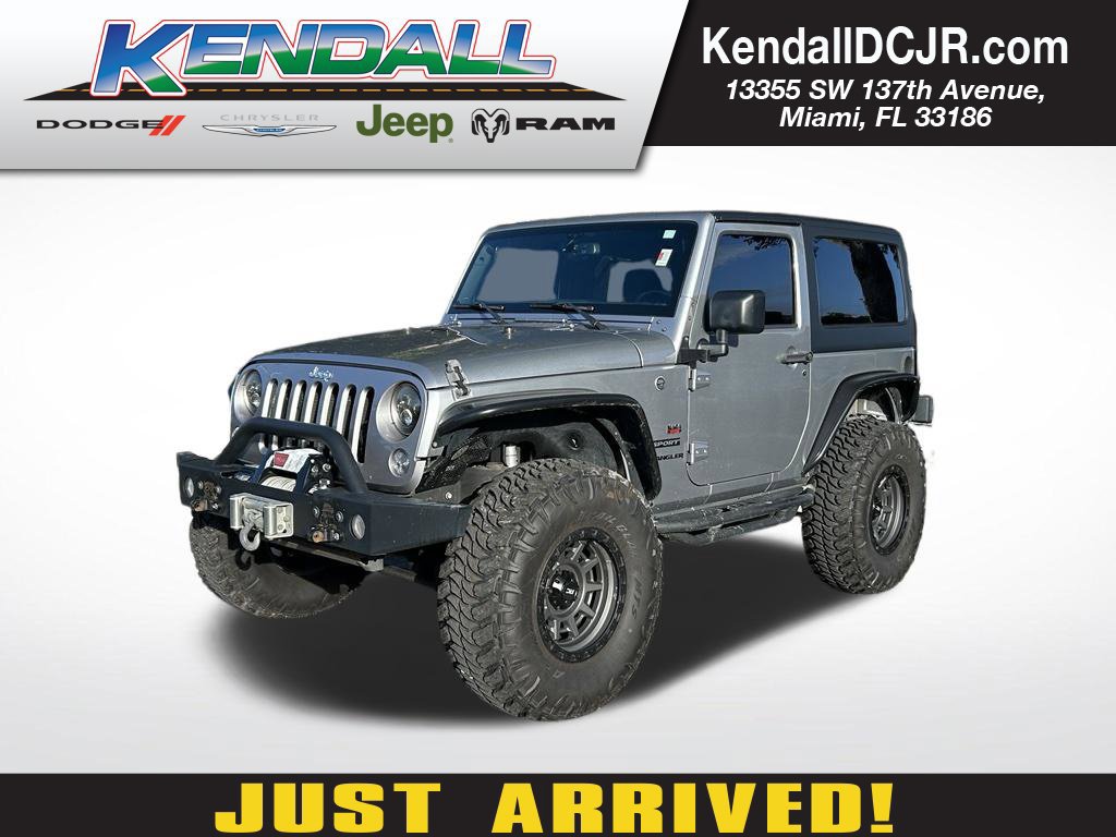 Used 2016 Jeep Wrangler Sport w/ Quick Order Package 24S AWD/4WD image 1