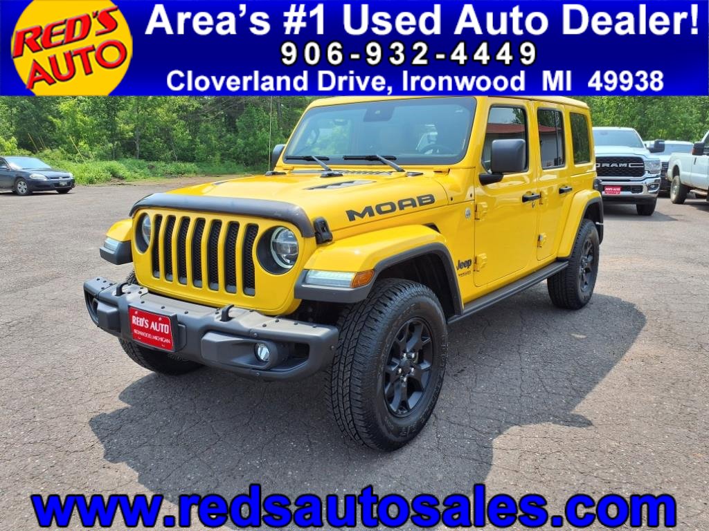 Used 2019 Jeep Wrangler Moab w/ Quick Order Package 24M Moab