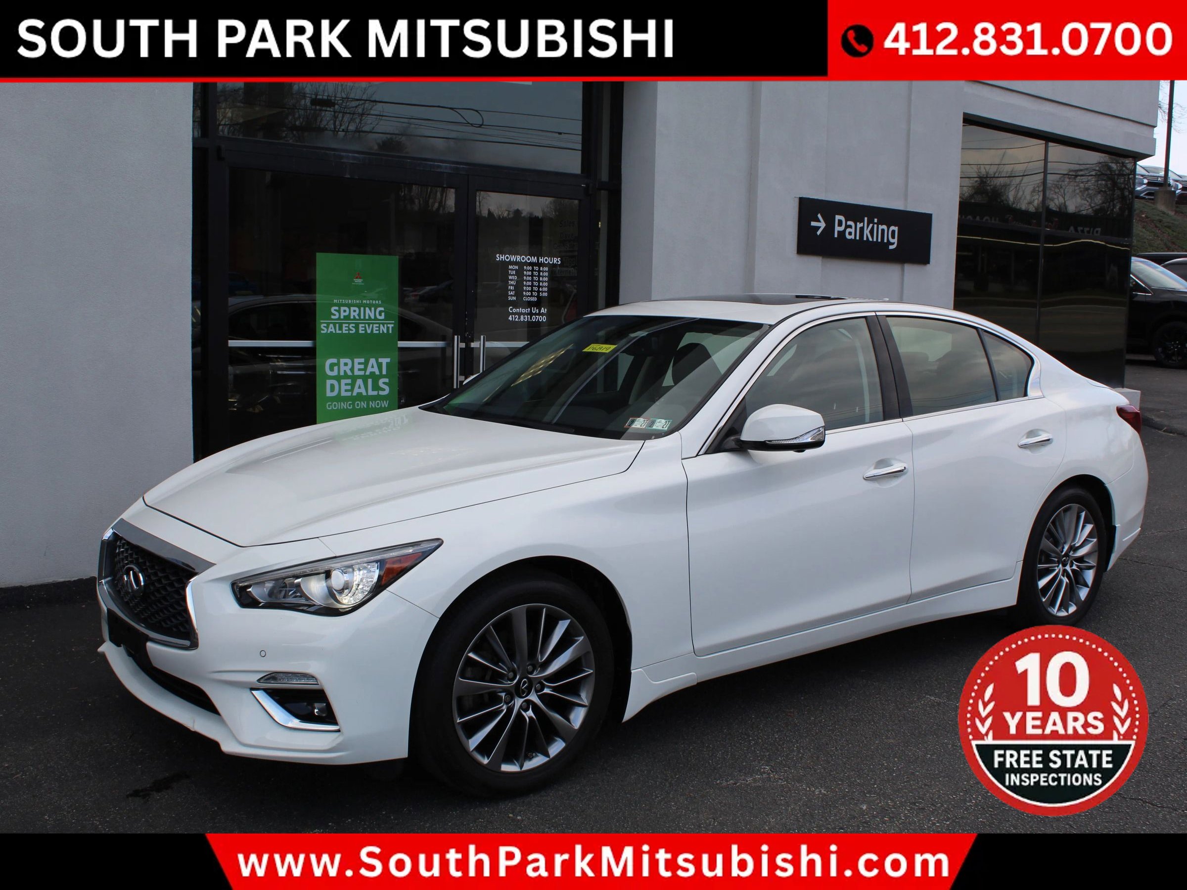 Used 2023 INFINITI Q50 Luxe w/ Cargo Package image 2