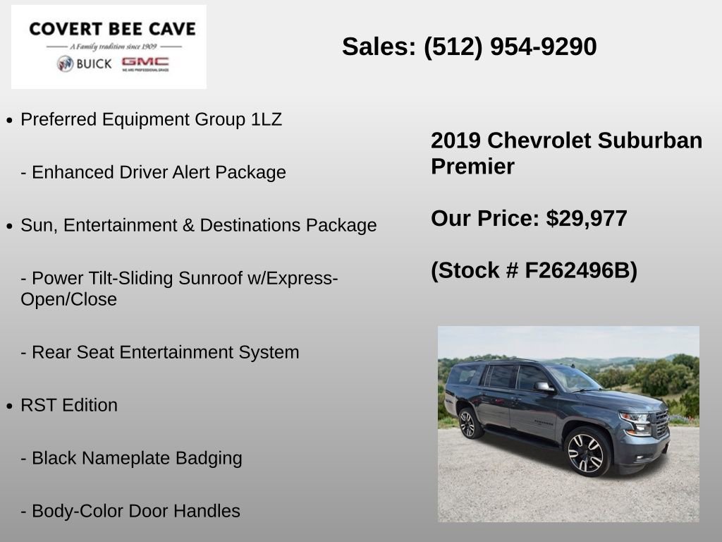 Used 2019 Chevrolet Suburban Premier AWD/4WD image 30