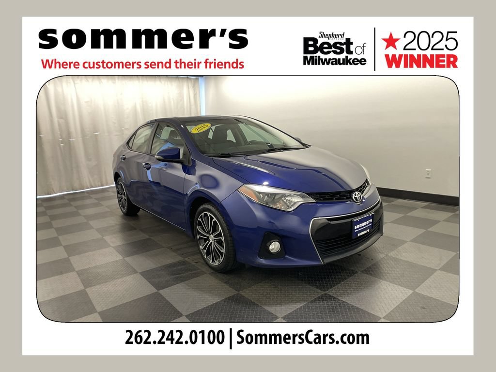 Used 2015 Toyota Corolla S FWD image 1