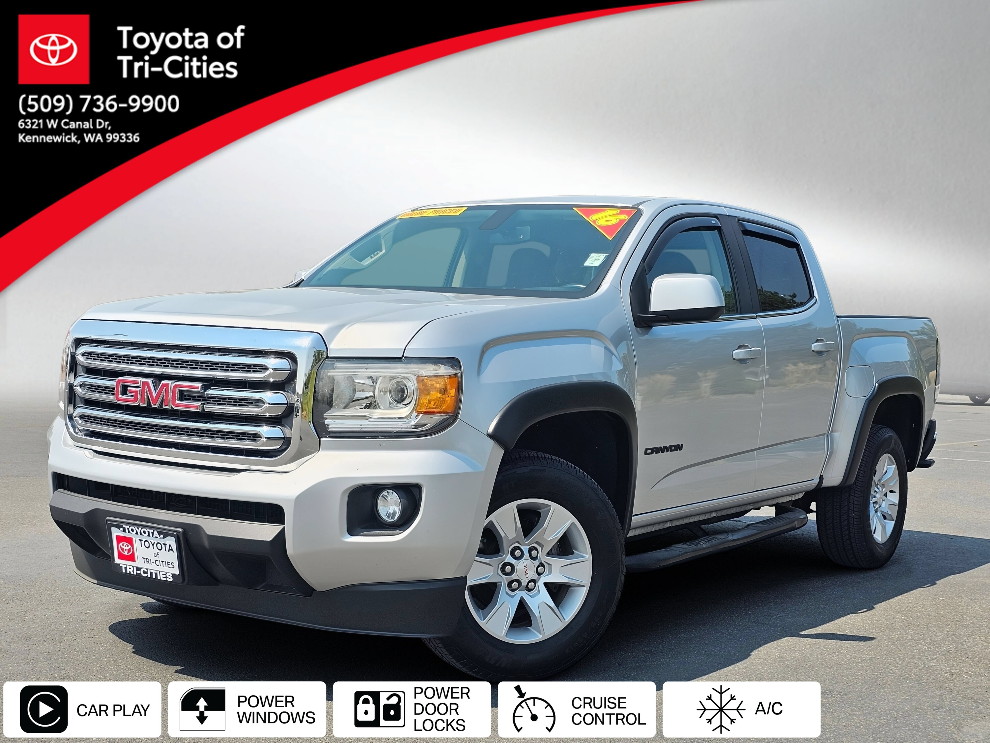 Used 2016 GMC Canyon SLE w/ SLE Convenience Package RWD image 1