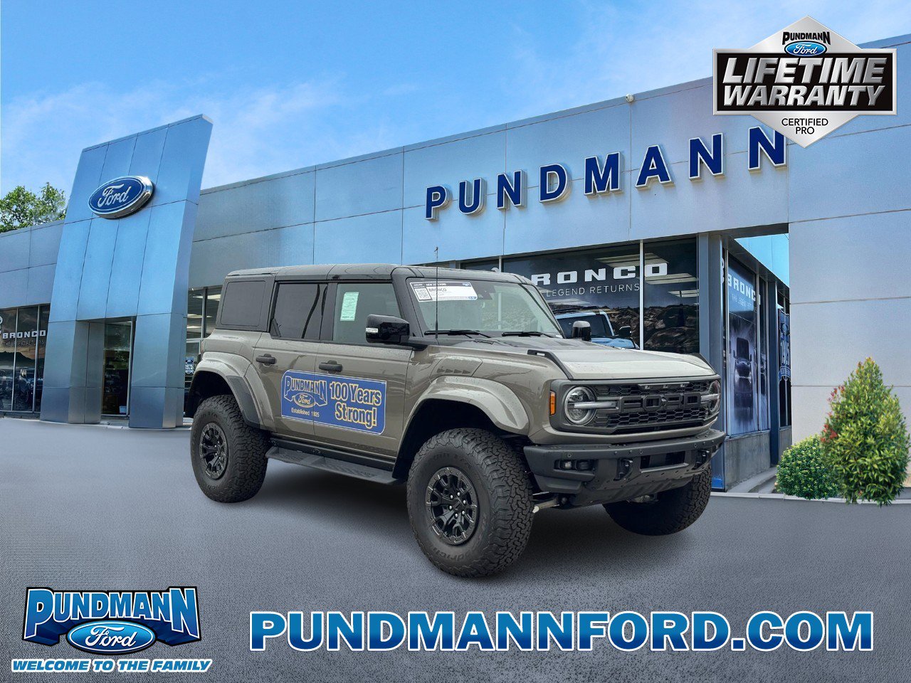 New 2025 Ford Bronco Raptor image 1