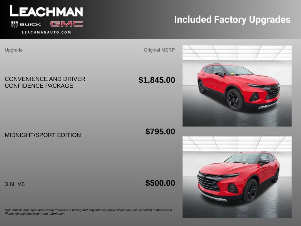 Certified 2021 Chevrolet Blazer LT FWD image 11