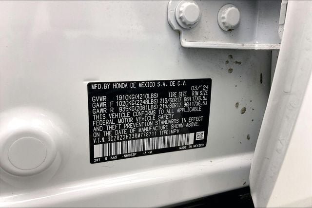 Certified 2024 Honda HR-V LX image 32