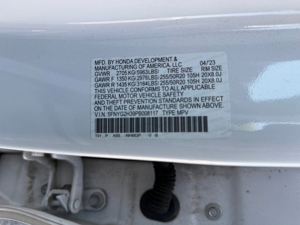 Certified 2023 Honda Pilot Sport image 39