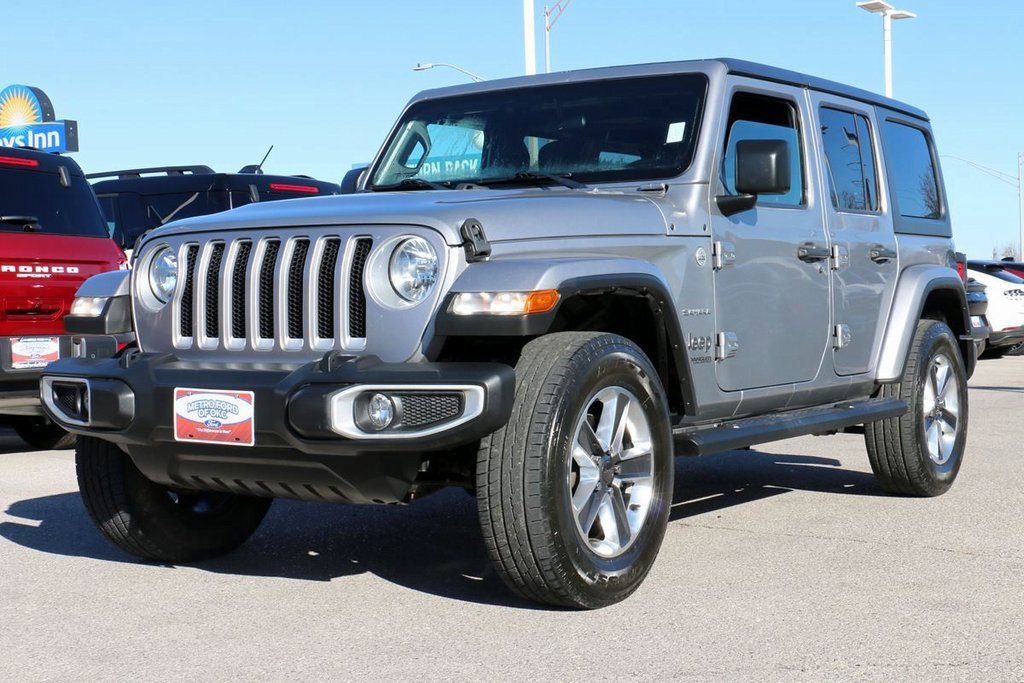 Used 2021 Jeep Wrangler Unlimited Sahara image 1