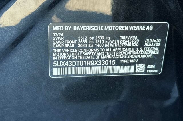 Used 2024 BMW X4 M40i w/ Premium Package AWD/4WD image 30