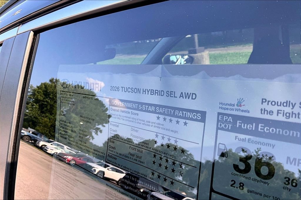 New 2026 Hyundai Tucson SEL AWD/4WD image 14