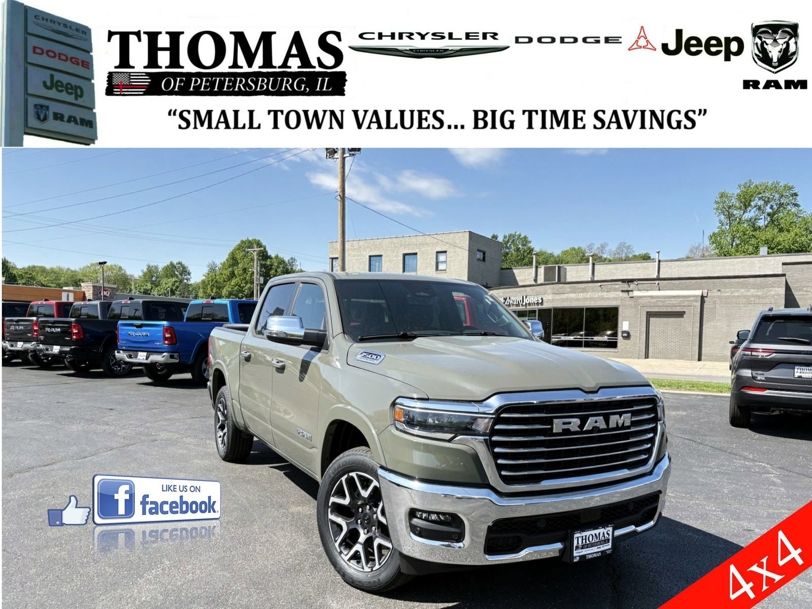 Used 2026 RAM 1500 Laramie AWD/4WD image 1