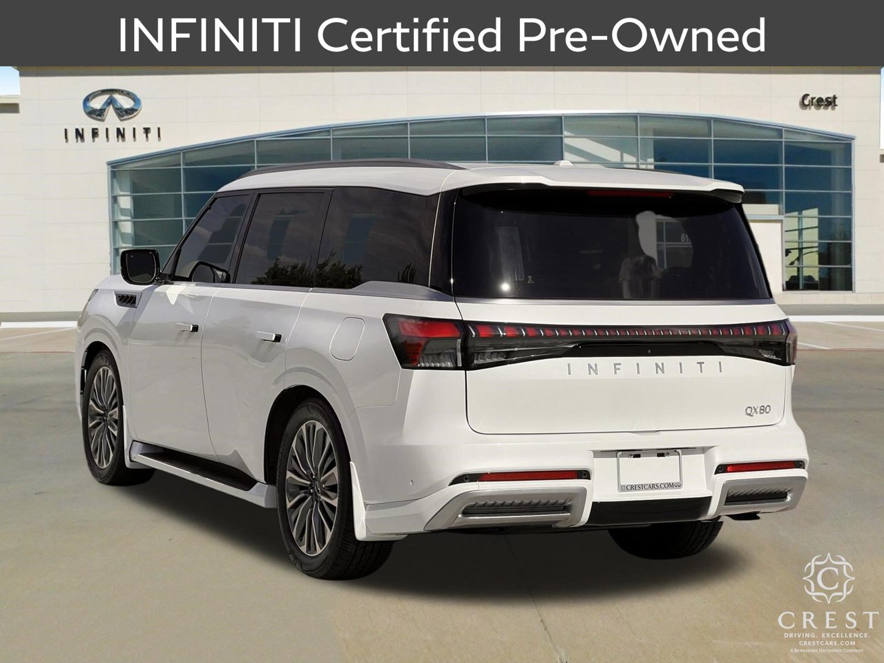 Certified 2026 INFINITI QX80 Luxe w/ Cargo Package RWD image 8