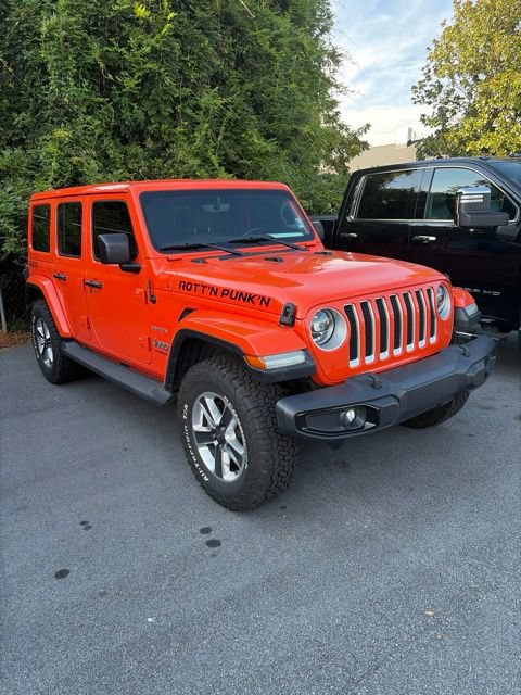 Used 2020 Jeep Wrangler Unlimited Sahara AWD/4WD image 2