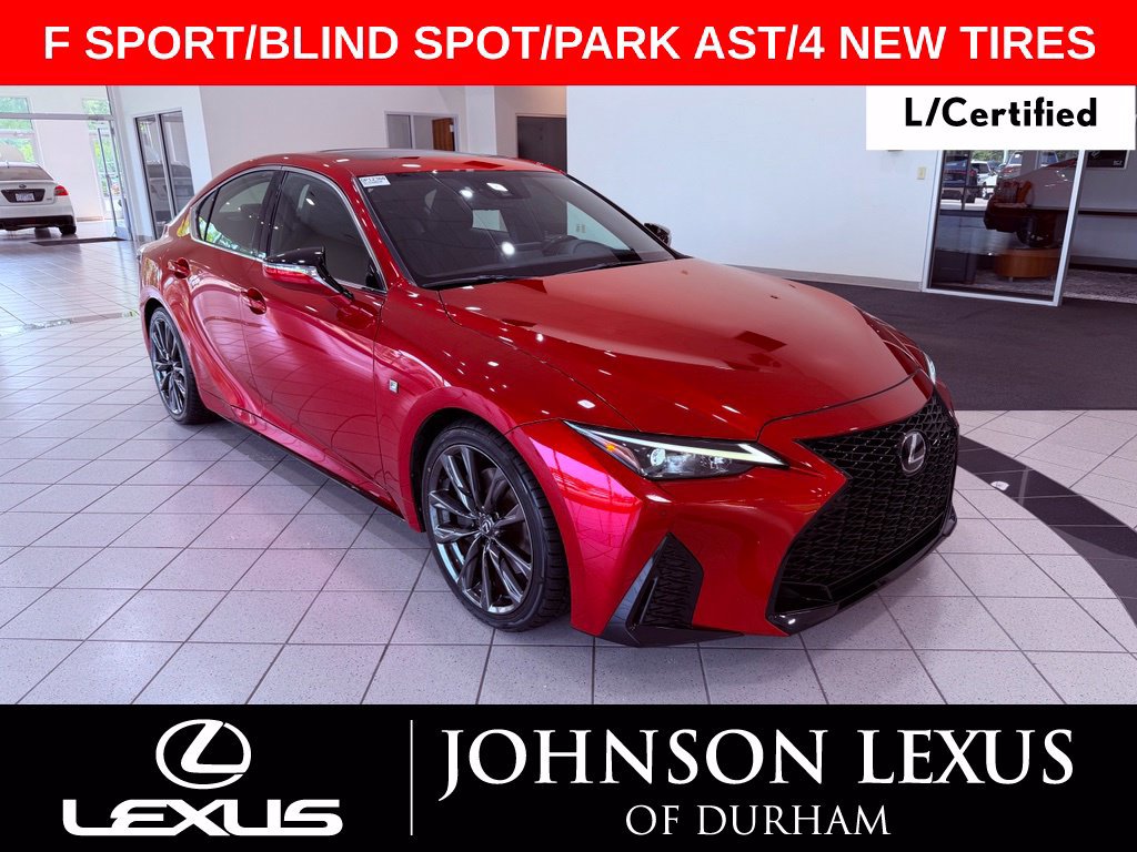 Certified 2024 Lexus IS 350 F Sport w/ Memory Package