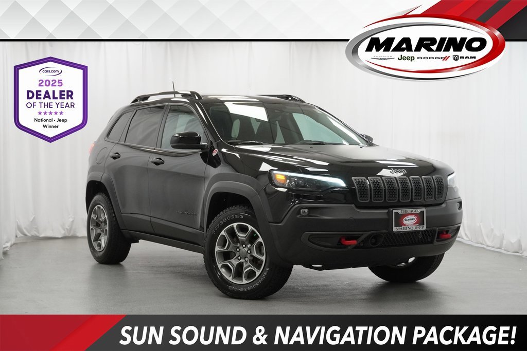 Certified 2022 Jeep Cherokee Trailhawk w/ Sun, Sound & Nav Group