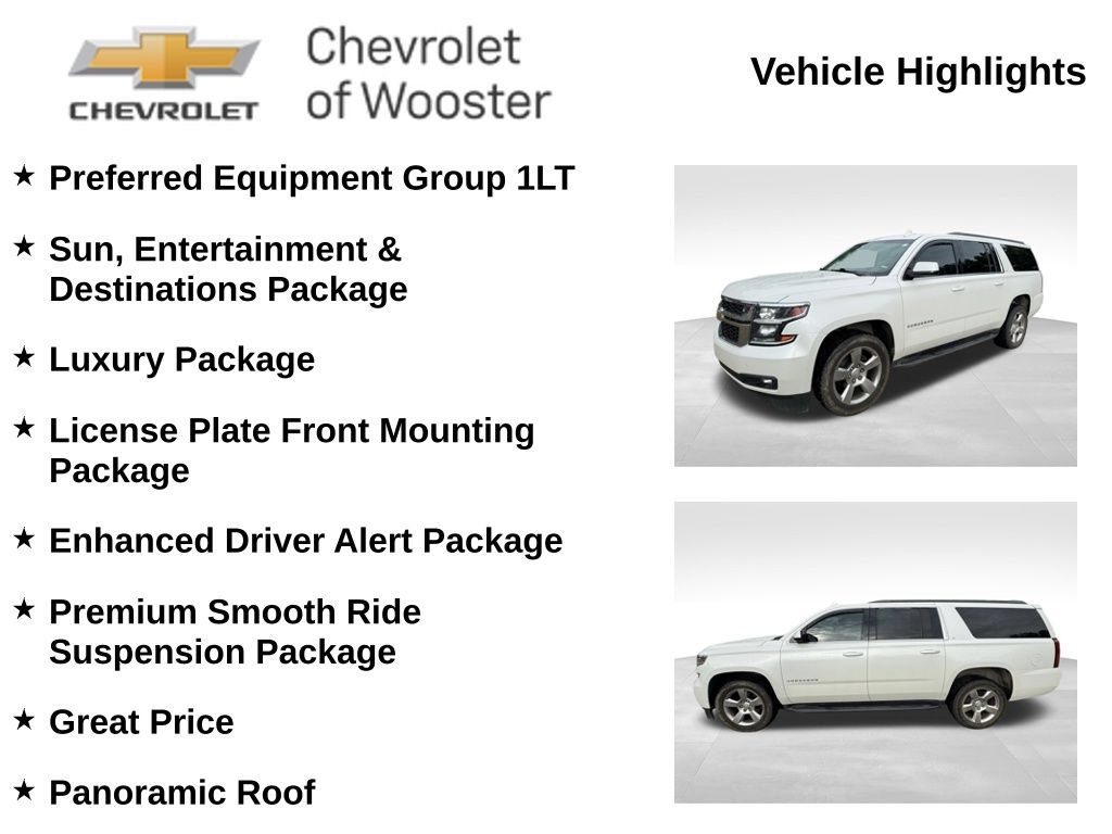 Used 2017 Chevrolet Suburban LT AWD/4WD image 2