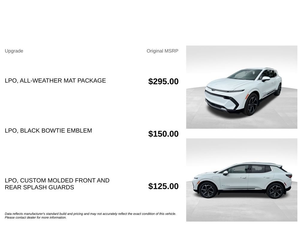 Used 2024 Chevrolet Equinox EV LT w/ LPO, All-Weather Mat Package FWD image 5