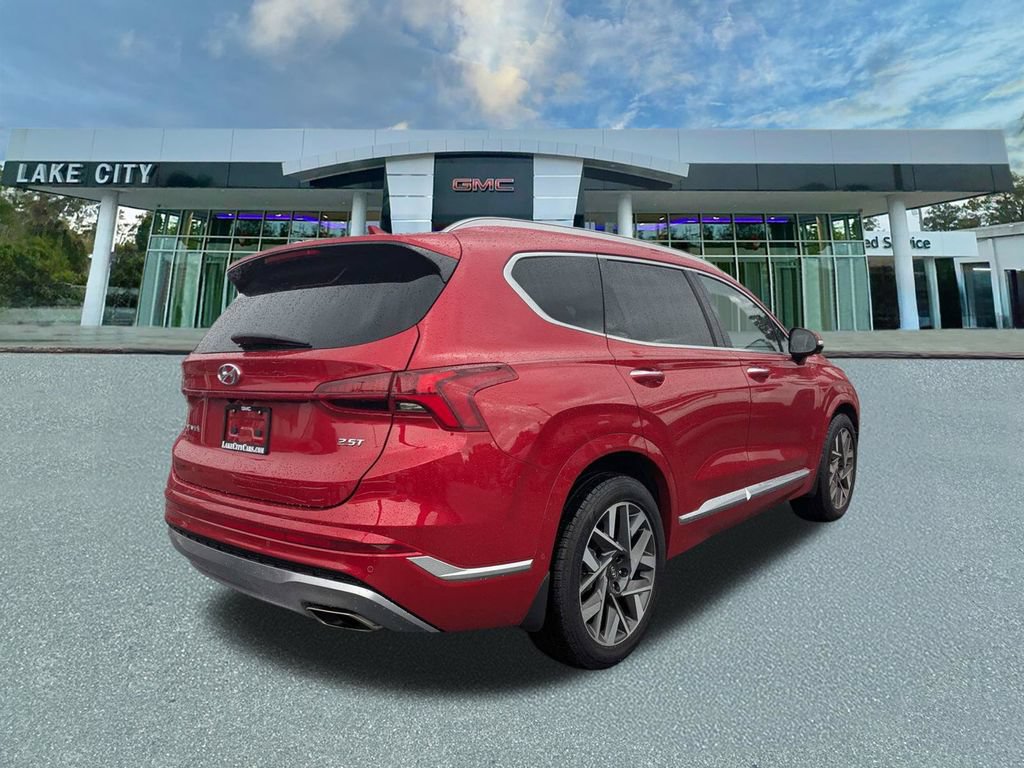 Used 2023 Hyundai Santa Fe Calligraphy w/ Cargo Package FWD image 3