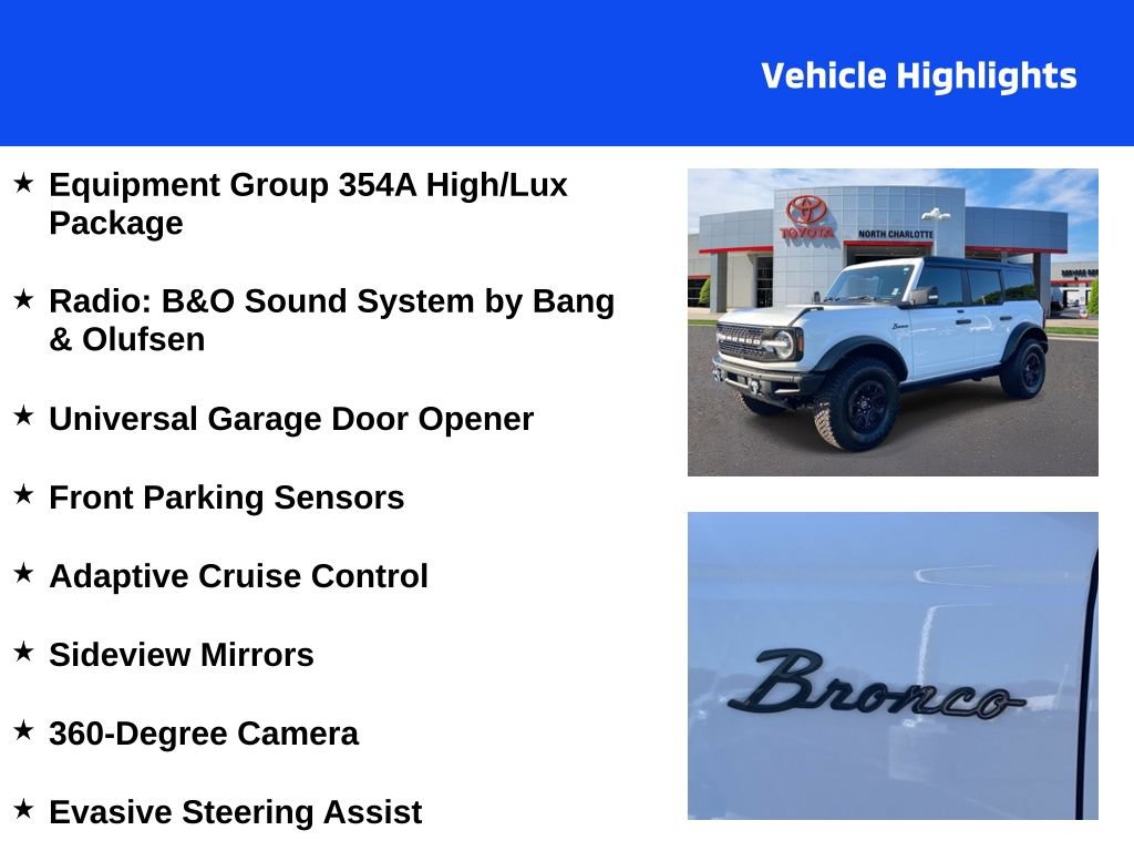 Used 2024 Ford Bronco Wildtrak AWD/4WD image 4