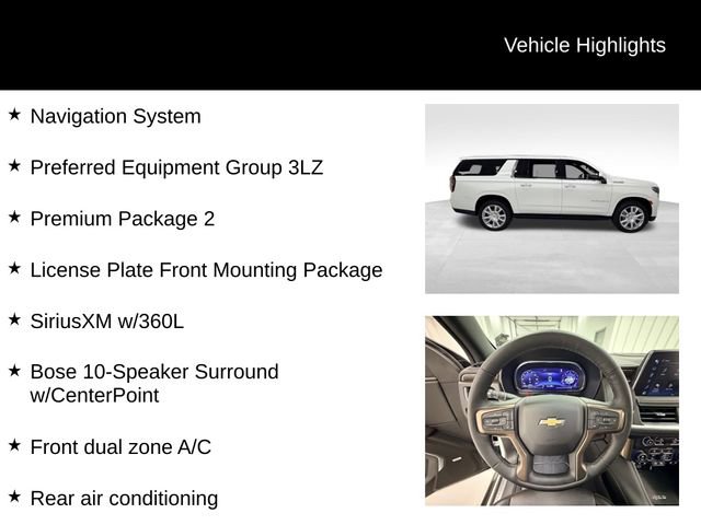 Certified 2024 Chevrolet Suburban High Country w/ Premium Package 2 AWD/4WD image 16